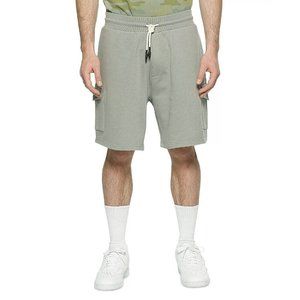 ELEVEN PARIS Men's Drawstring Cargo Shorts Green Size S MSRP $78
